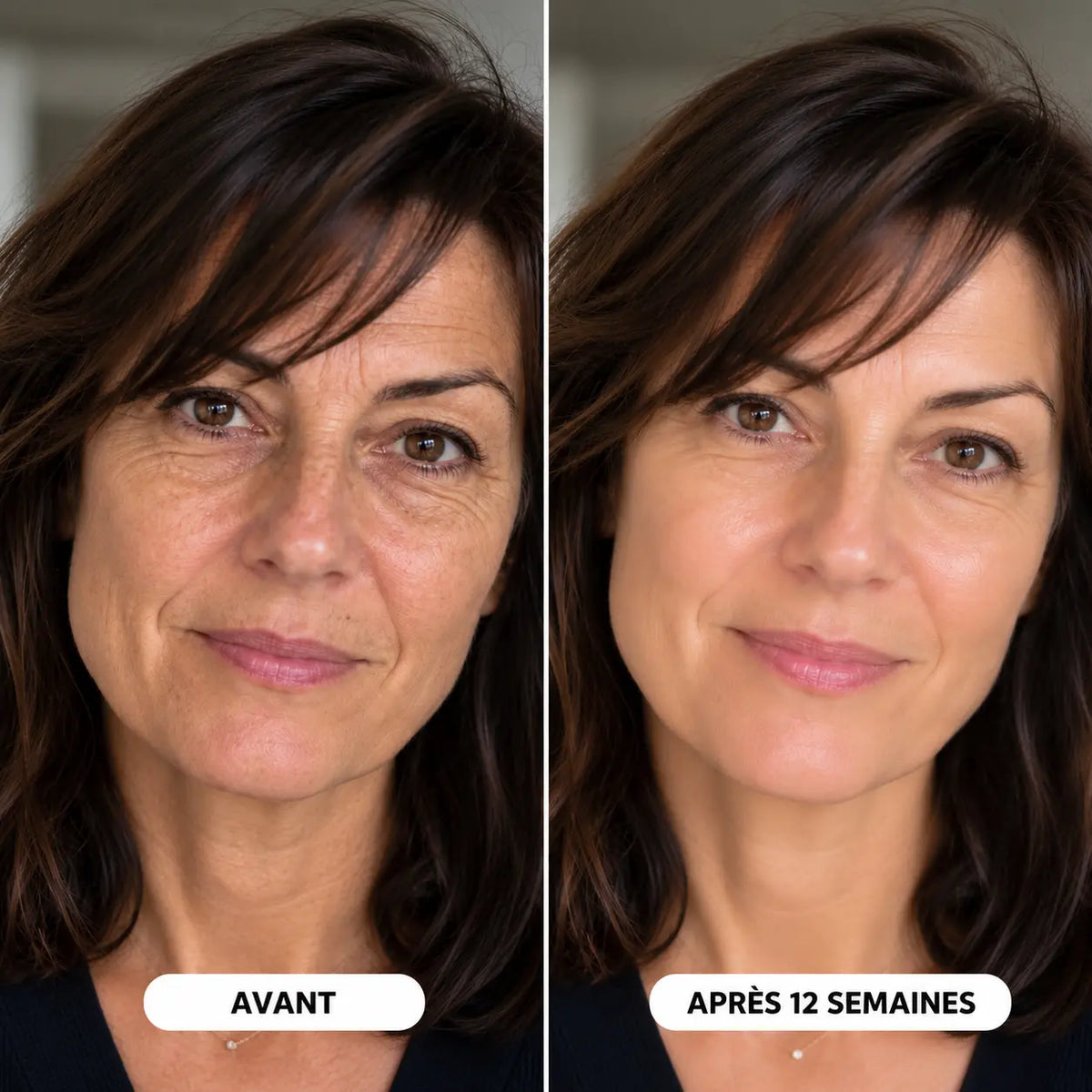Une peau plus ferme et plus lisse en quelques jours, et non en quelques semaines.